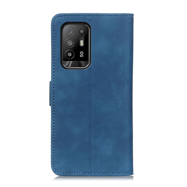 For OPPO F19 Pro+ 5G / Reno5 Z / Reno6 Z KHAZNEH Retro Texture Horizontal Flip Leather Case with Holder & Card Slots & Wallet