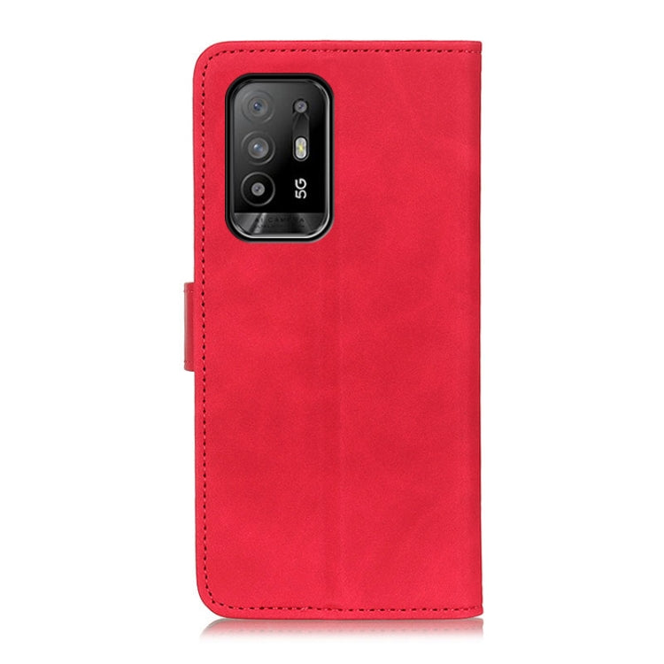 For OPPO F19 Pro+ 5G / Reno5 Z / Reno6 Z KHAZNEH Retro Texture Horizontal Flip Leather Case with Holder & Card Slots & Wallet