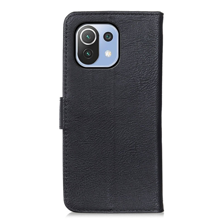 For Xiaomi Mi 11 Lite 5G / 4G KHAZNEH Cowhide Texture Horizontal Flip Leather Case with Holder & Card Slots & Wallet