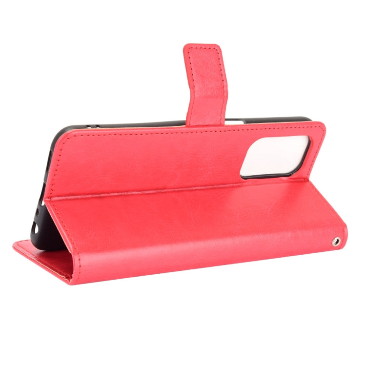 For OPPO A93 5G Retro Crazy Horse Texture Horizontal Flip Leather Case with Holder & Card Slots & Lanyard