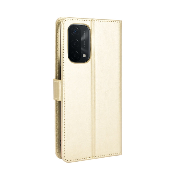 For OPPO A93 5G Retro Crazy Horse Texture Horizontal Flip Leather Case with Holder & Card Slots & Lanyard