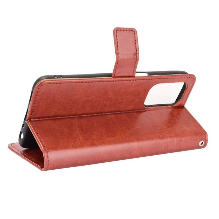 For OPPO A93 5G Retro Crazy Horse Texture Horizontal Flip Leather Case with Holder & Card Slots & Lanyard