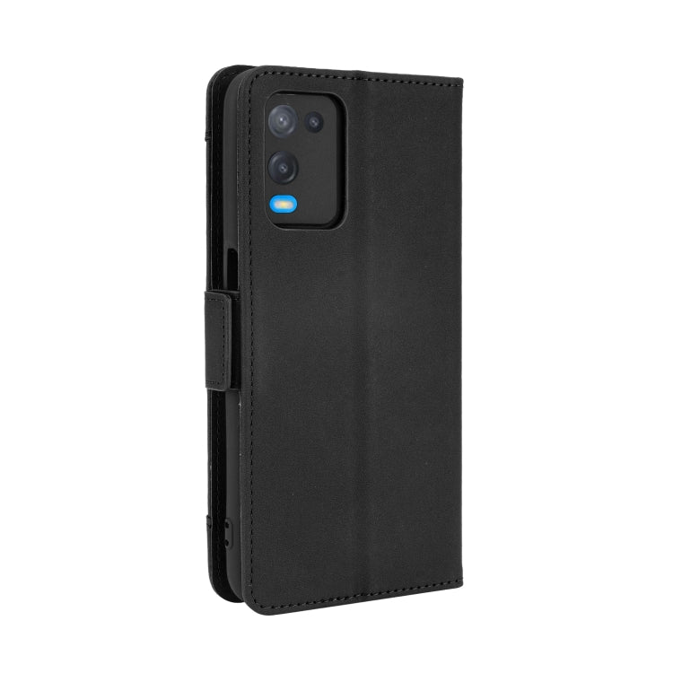 For OPPO A54 Skin Feel Calf Pattern Horizontal Flip Leather Case with Holder & Card Slots & Photo Frame