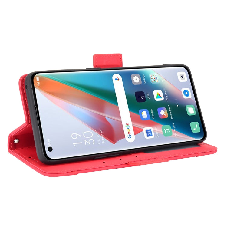 For OPPO Find X3 / Find X3 Pro Skin Feel Calf Pattern Horizontal Flip Leather Case with Holder & Card Slots & Photo Frame