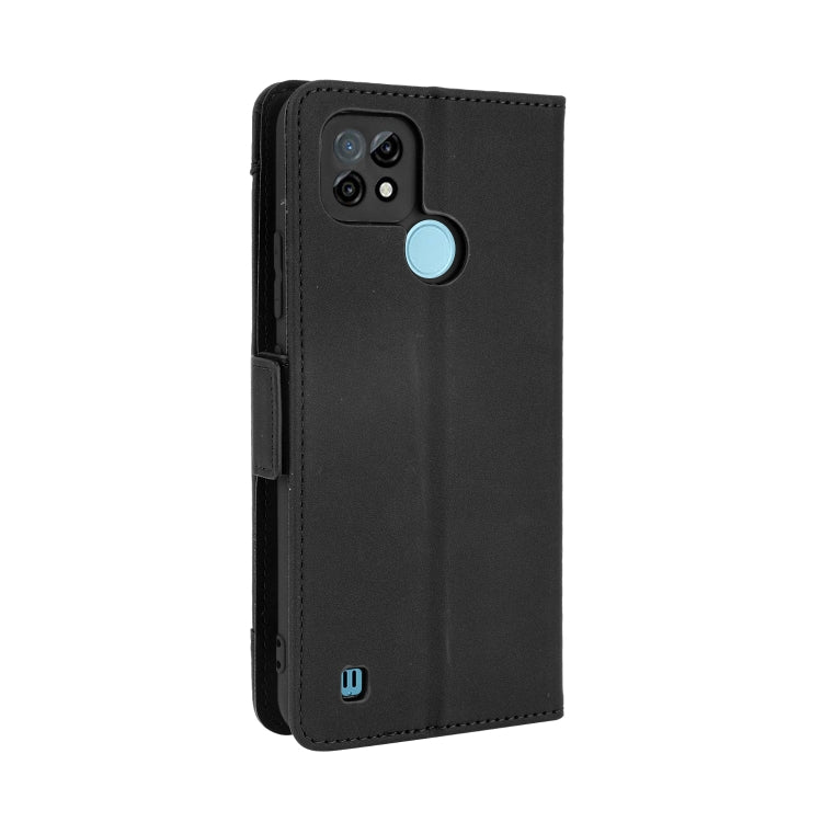 For OPPO Realme C21 Skin Feel Calf Pattern Horizontal Flip Leather Case with Holder & Card Slots & Photo Frame