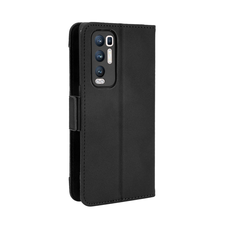For OPPO Reno5 Pro+ 5G / Find X3 Neo Skin Feel Calf Pattern Horizontal Flip Leather Case with Holder & Card Slots & Photo Frame