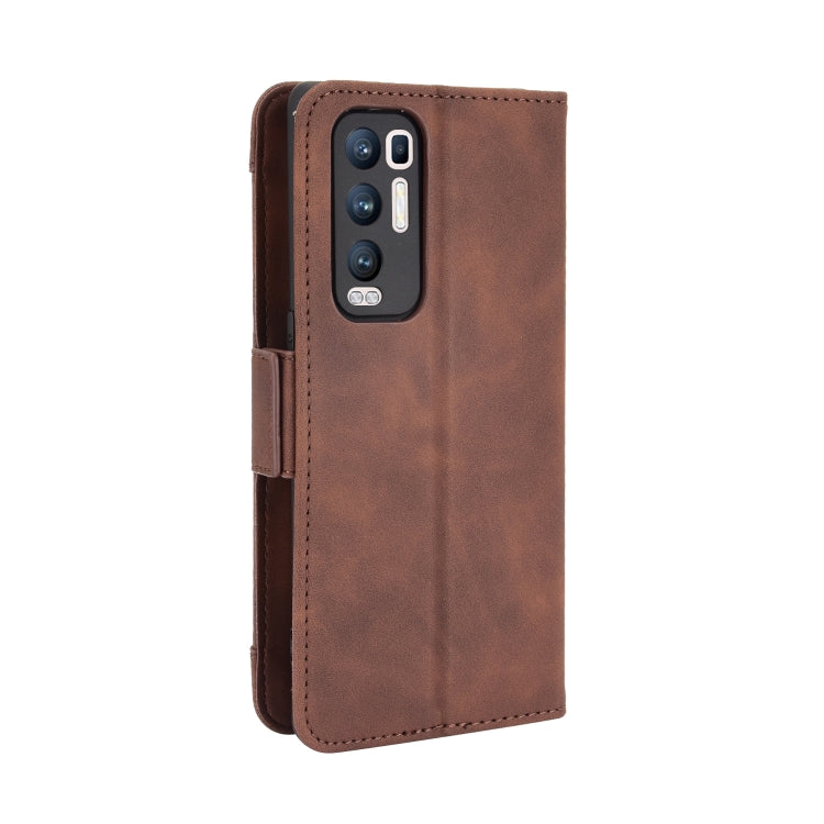 For OPPO Reno5 Pro+ 5G / Find X3 Neo Skin Feel Calf Pattern Horizontal Flip Leather Case with Holder & Card Slots & Photo Frame