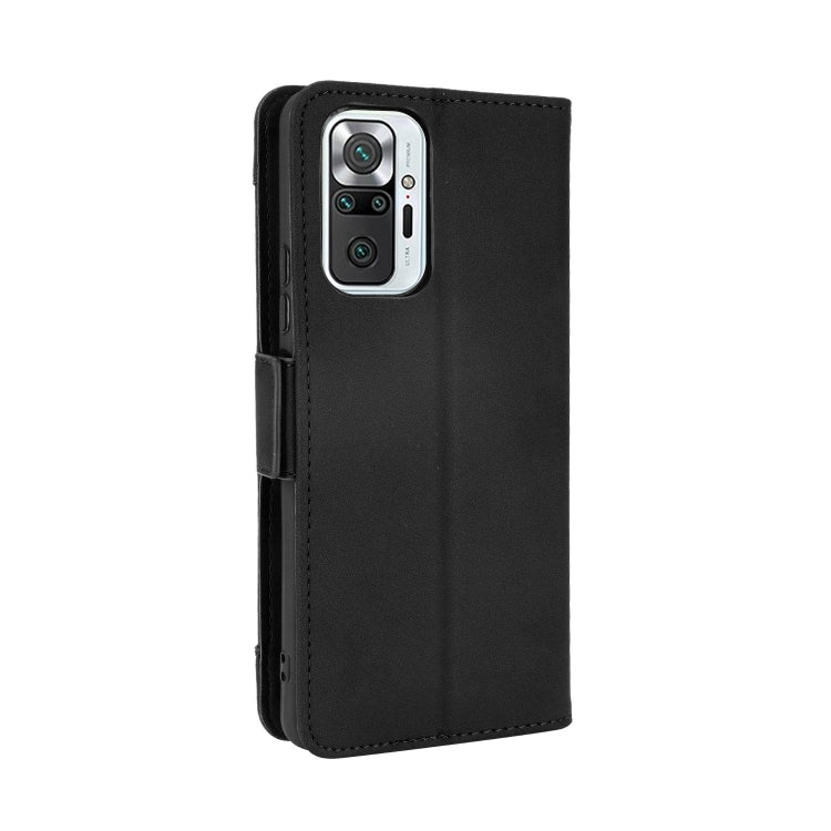 For Xiaomi Redmi Note 10 Pro / Note 10 Pro Max Skin Feel Calf Pattern Horizontal Flip Leather Case with Holder & Card Slots & Photo Frame