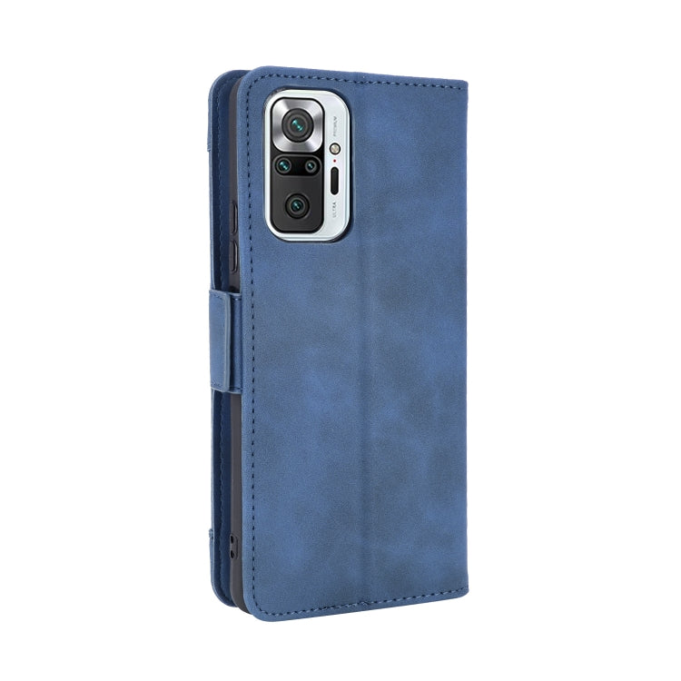 For Xiaomi Redmi Note 10 Pro / Note 10 Pro Max Skin Feel Calf Pattern Horizontal Flip Leather Case with Holder & Card Slots & Photo Frame