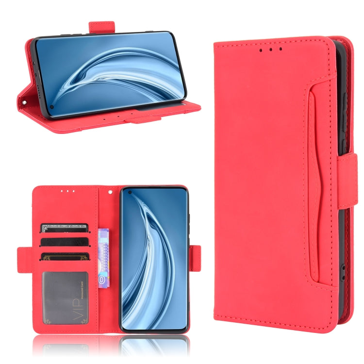 For Xiaomi Mi 10S Skin Feel Calf Pattern Horizontal Flip Leather Case with Holder & Card Slots & Photo Frame