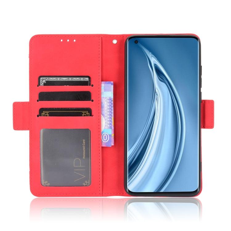 For Xiaomi Mi 10S Skin Feel Calf Pattern Horizontal Flip Leather Case with Holder & Card Slots & Photo Frame