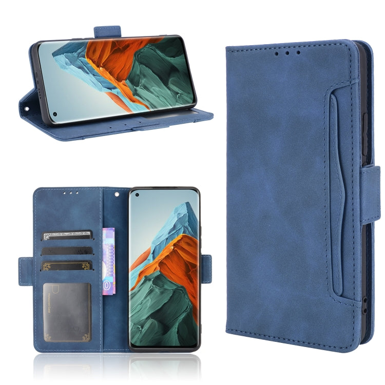 For Xiaomi Mi 11 Pro Skin Feel Calf Pattern Horizontal Flip Leather Case with Holder & Card Slots & Photo Frame