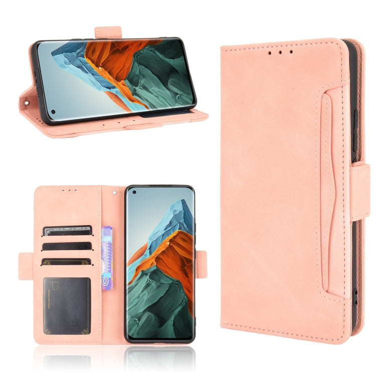 For Xiaomi Mi 11 Pro Skin Feel Calf Pattern Horizontal Flip Leather Case with Holder & Card Slots & Photo Frame