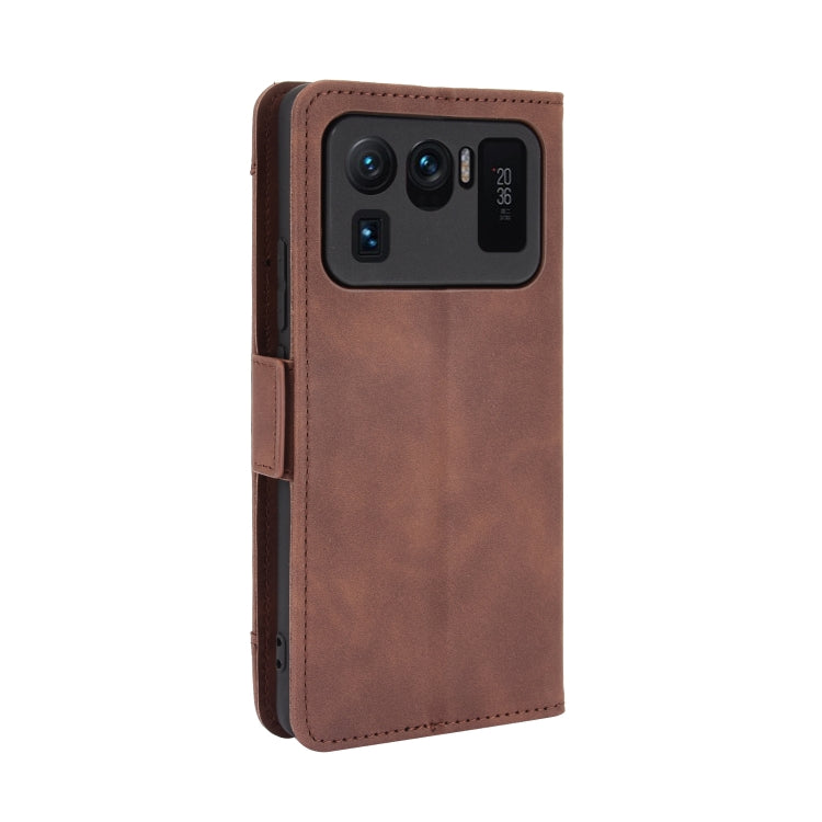 For Xiaomi Mi 11 Ultra Skin Feel Calf Pattern Horizontal Flip Leather Case with Holder & Card Slots & Photo Frame