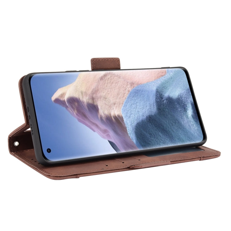 For Xiaomi Mi 11 Ultra Skin Feel Calf Pattern Horizontal Flip Leather Case with Holder & Card Slots & Photo Frame