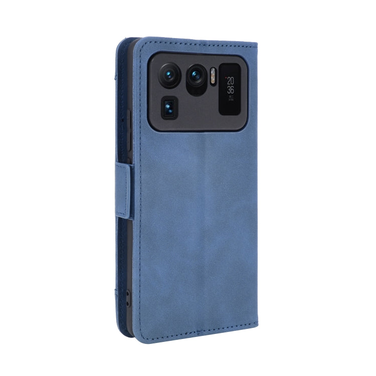 For Xiaomi Mi 11 Ultra Skin Feel Calf Pattern Horizontal Flip Leather Case with Holder & Card Slots & Photo Frame