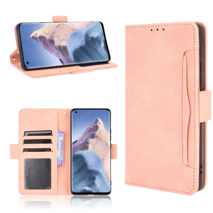 For Xiaomi Mi 11 Ultra Skin Feel Calf Pattern Horizontal Flip Leather Case with Holder & Card Slots & Photo Frame