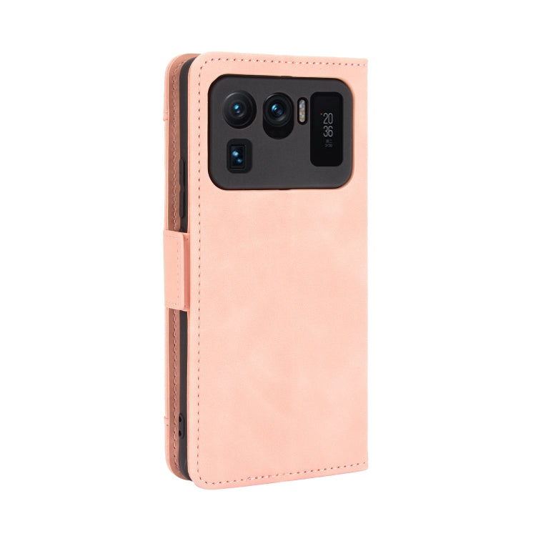 For Xiaomi Mi 11 Ultra Skin Feel Calf Pattern Horizontal Flip Leather Case with Holder & Card Slots & Photo Frame