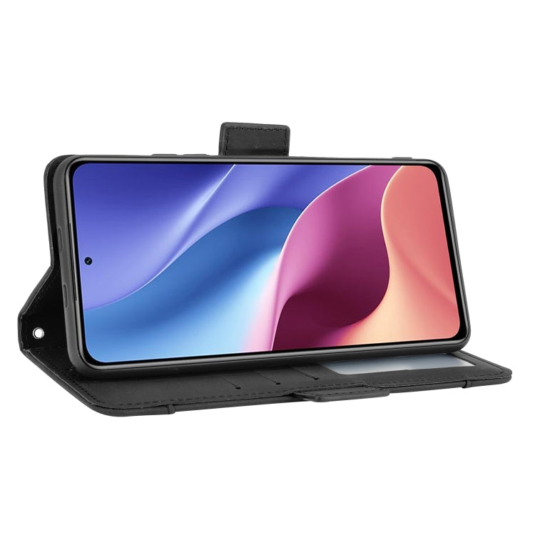 For Xiaomi Mi 11i Skin Feel Calf Pattern Horizontal Flip Leather Case with Holder & Card Slots & Photo Frame