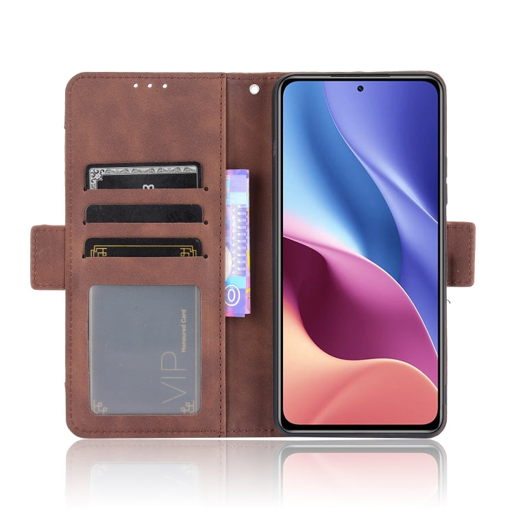 For Xiaomi Mi 11i Skin Feel Calf Pattern Horizontal Flip Leather Case with Holder & Card Slots & Photo Frame