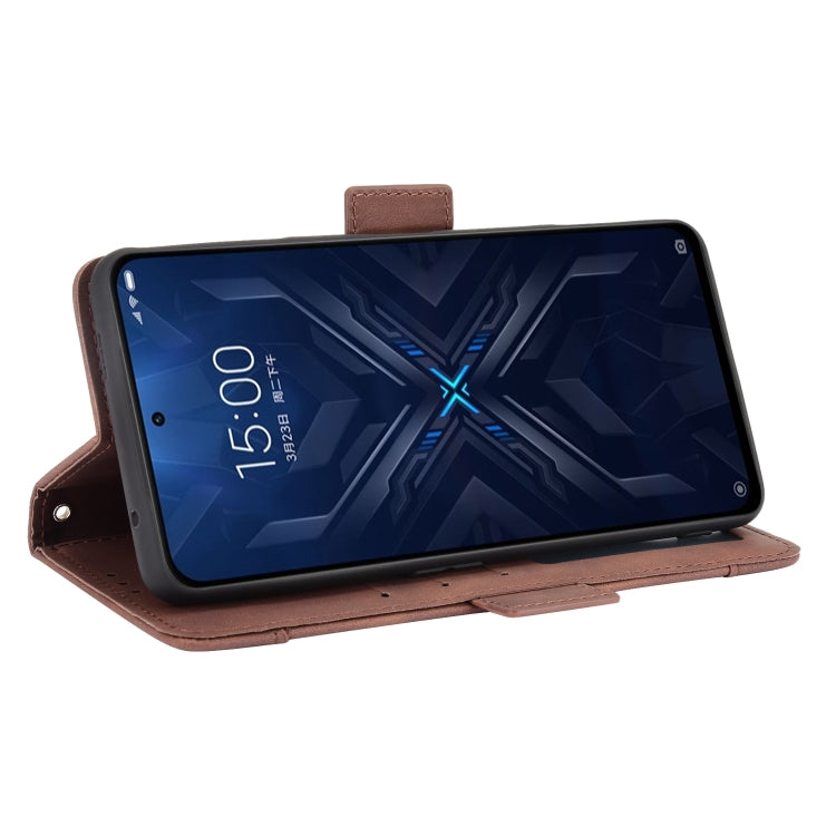 For Xiaomi Black Shark 4 Pro Skin Feel Calf Pattern Horizontal Flip Leather Case with Holder & Card Slots & Photo Frame