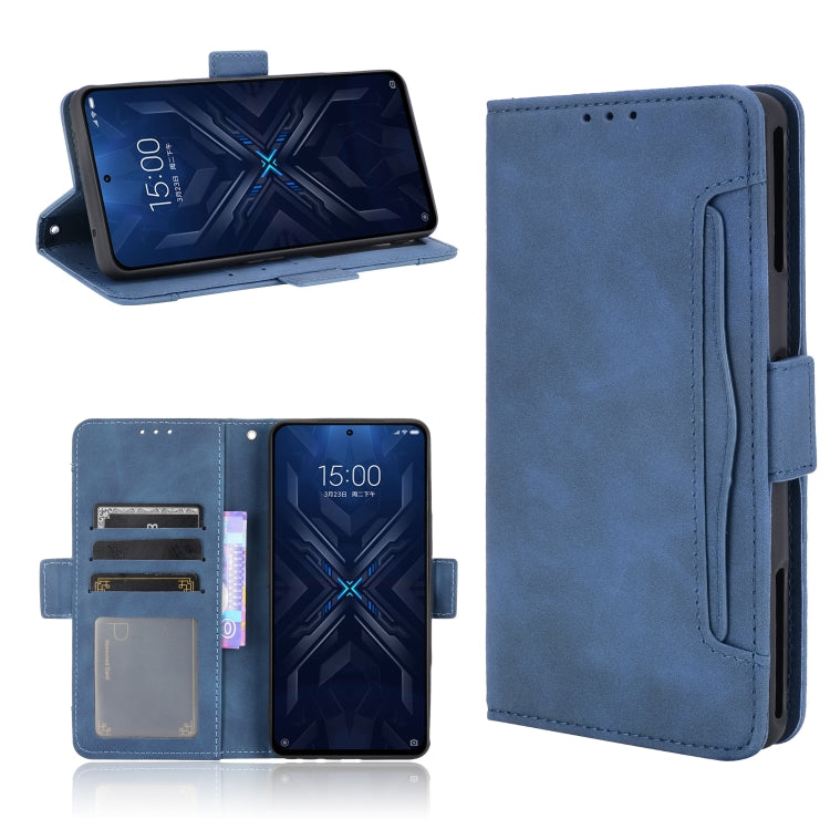 For Xiaomi Black Shark 4 Pro Skin Feel Calf Pattern Horizontal Flip Leather Case with Holder & Card Slots & Photo Frame