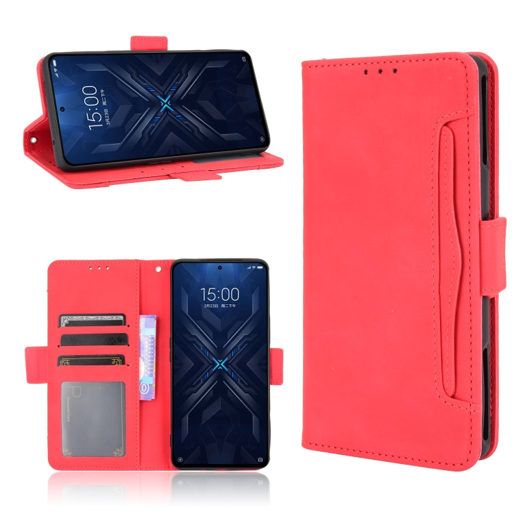 For Xiaomi Black Shark 4 Pro Skin Feel Calf Pattern Horizontal Flip Leather Case with Holder & Card Slots & Photo Frame