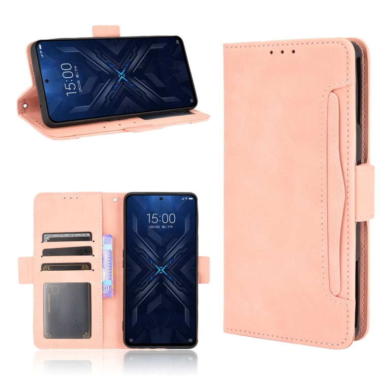 For Xiaomi Black Shark 4 Pro Skin Feel Calf Pattern Horizontal Flip Leather Case with Holder & Card Slots & Photo Frame