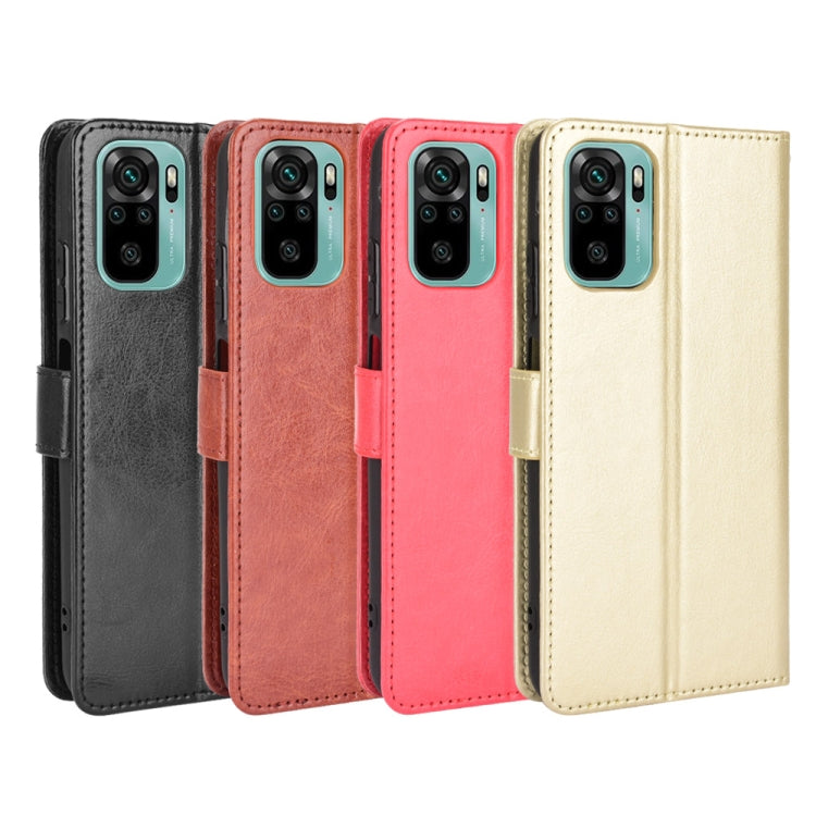 For Xiaomi Redmi Note 10 4G / Note 10S Retro Crazy Horse Texture Horizontal Flip Leather Case with Holder & Card Slots & Photo Frame