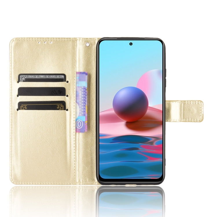 For Xiaomi Redmi Note 10 4G / Note 10S Retro Crazy Horse Texture Horizontal Flip Leather Case with Holder & Card Slots & Photo Frame