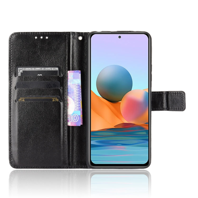 For Xiaomi Redmi Note 10 Pro / Note 10 Pro Max Retro Crazy Horse Texture Horizontal Flip Leather Case with Holder & Card Slots & Photo Frame