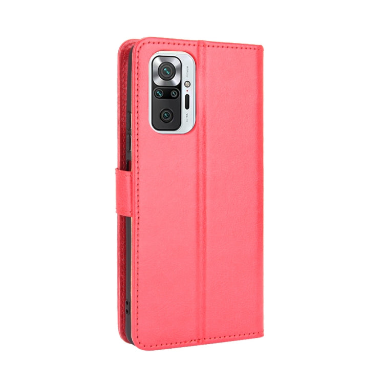 For Xiaomi Redmi Note 10 Pro / Note 10 Pro Max Retro Crazy Horse Texture Horizontal Flip Leather Case with Holder & Card Slots & Photo Frame