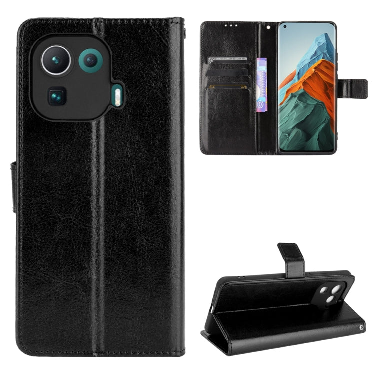 For Xiaomi Mi 11 Pro Retro Crazy Horse Texture Horizontal Flip Leather Case with Holder & Card Slots & Photo Frame
