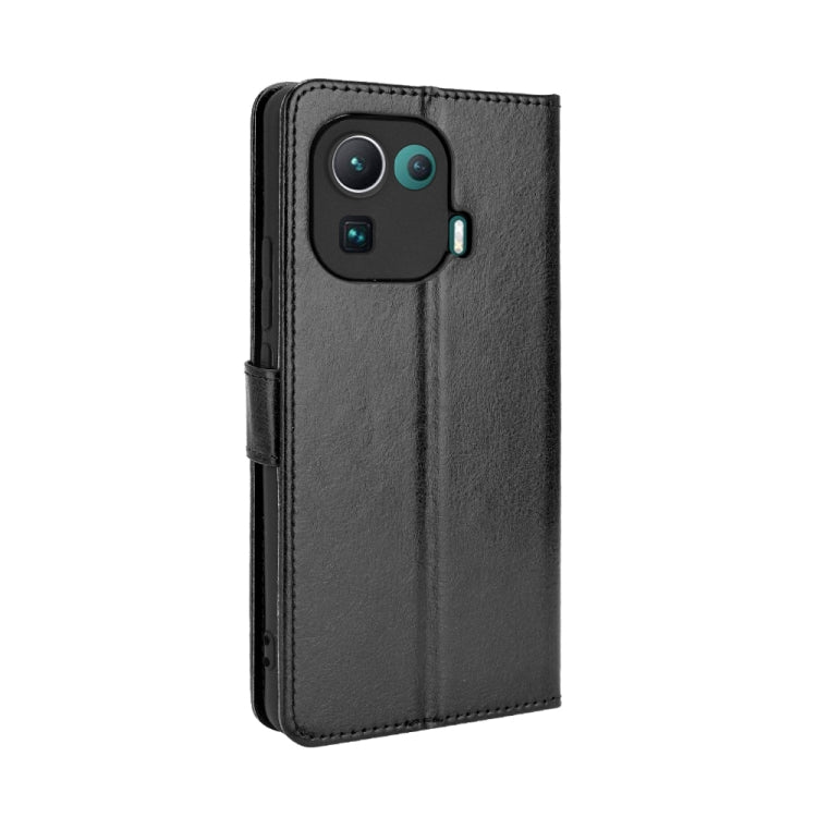 For Xiaomi Mi 11 Pro Retro Crazy Horse Texture Horizontal Flip Leather Case with Holder & Card Slots & Photo Frame