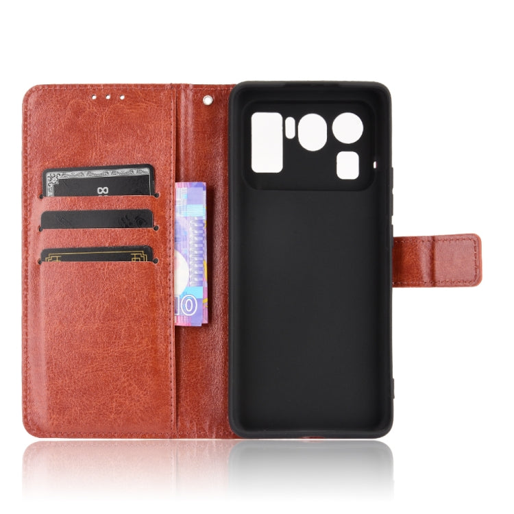 For Xiaomi Mi 11 Ultra Retro Crazy Horse Texture Horizontal Flip Leather Case with Holder & Card Slots & Photo Frame