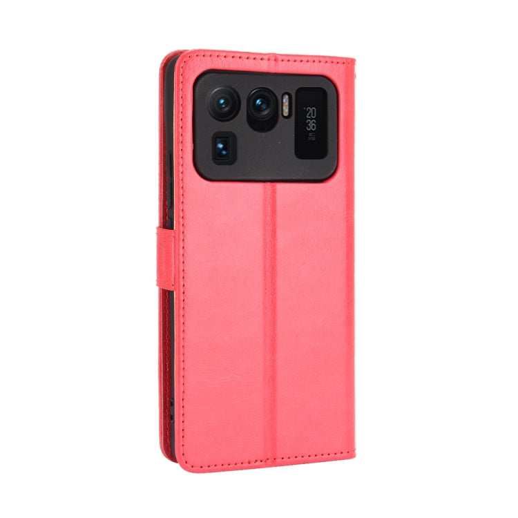 For Xiaomi Mi 11 Ultra Retro Crazy Horse Texture Horizontal Flip Leather Case with Holder & Card Slots & Photo Frame