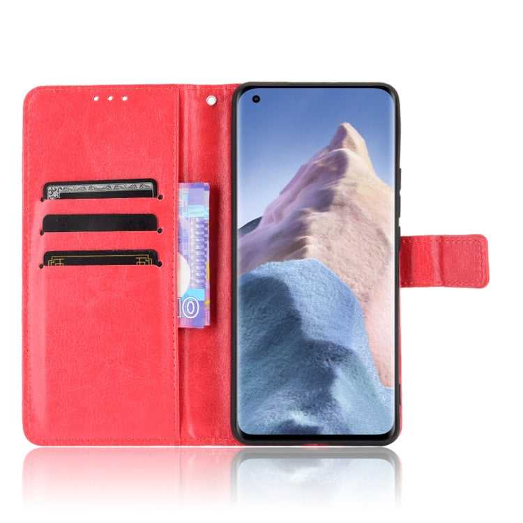 For Xiaomi Mi 11 Ultra Retro Crazy Horse Texture Horizontal Flip Leather Case with Holder & Card Slots & Photo Frame