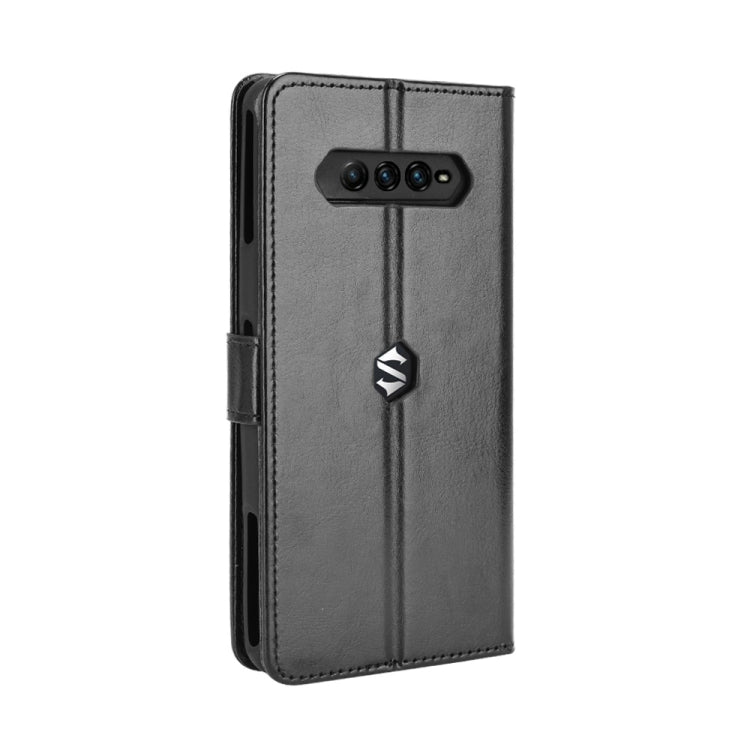 For Xiaomi Black Shark 4 / 4 Pro Retro Crazy Horse Texture Horizontal Flip Leather Case with Holder & Card Slots & Photo Frame