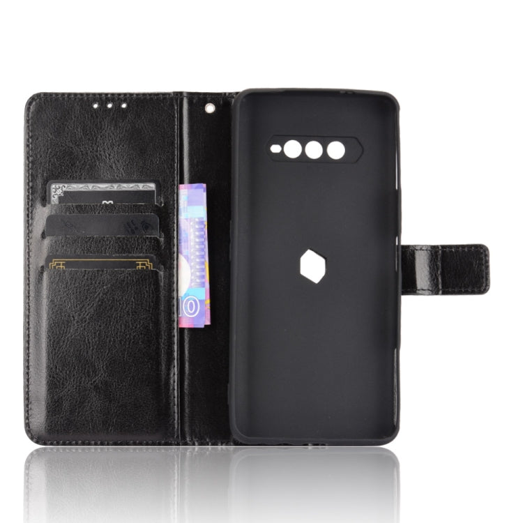 For Xiaomi Black Shark 4 / 4 Pro Retro Crazy Horse Texture Horizontal Flip Leather Case with Holder & Card Slots & Photo Frame