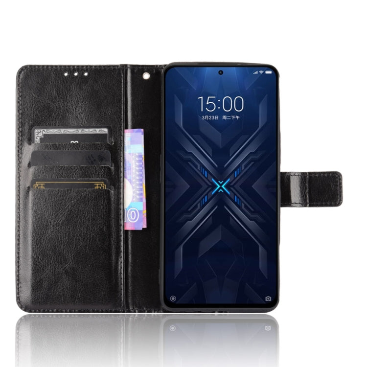 For Xiaomi Black Shark 4 / 4 Pro Retro Crazy Horse Texture Horizontal Flip Leather Case with Holder & Card Slots & Photo Frame