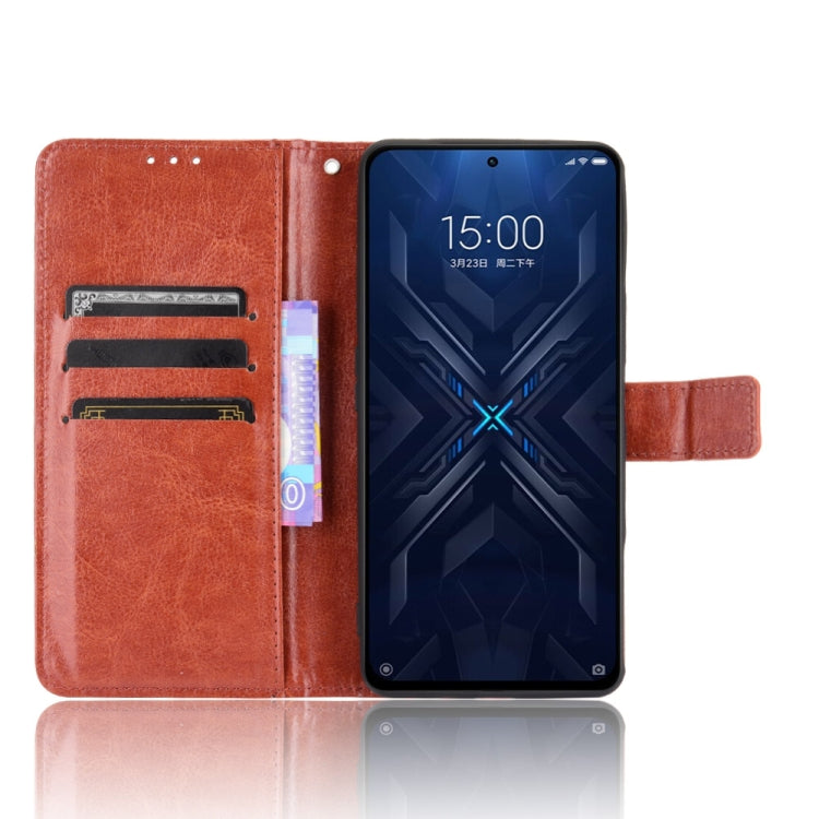 For Xiaomi Black Shark 4 / 4 Pro Retro Crazy Horse Texture Horizontal Flip Leather Case with Holder & Card Slots & Photo Frame