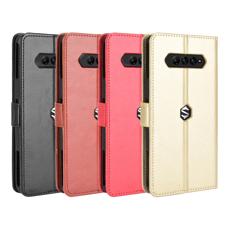 For Xiaomi Black Shark 4 / 4 Pro Retro Crazy Horse Texture Horizontal Flip Leather Case with Holder & Card Slots & Photo Frame