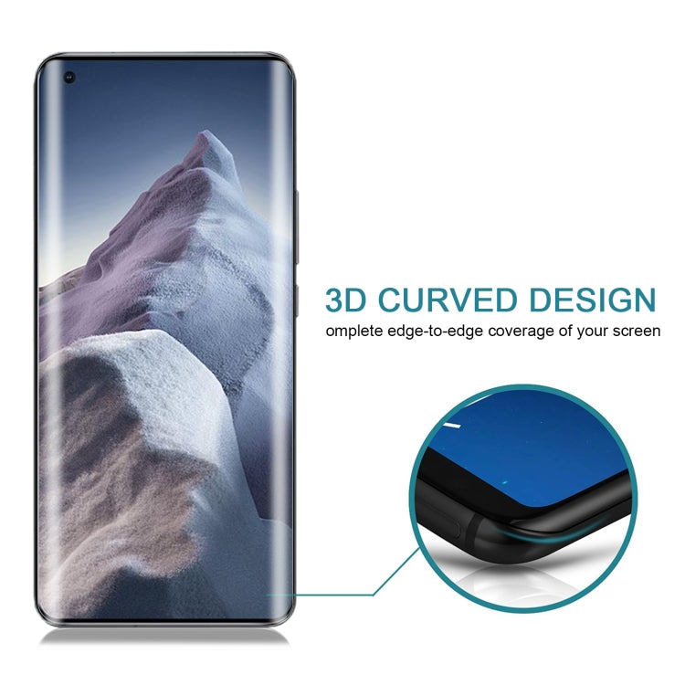 For Xiaomi Mi 11 Ultra 25 PCS 3D Curved Edge Full Screen Tempered Glass Film