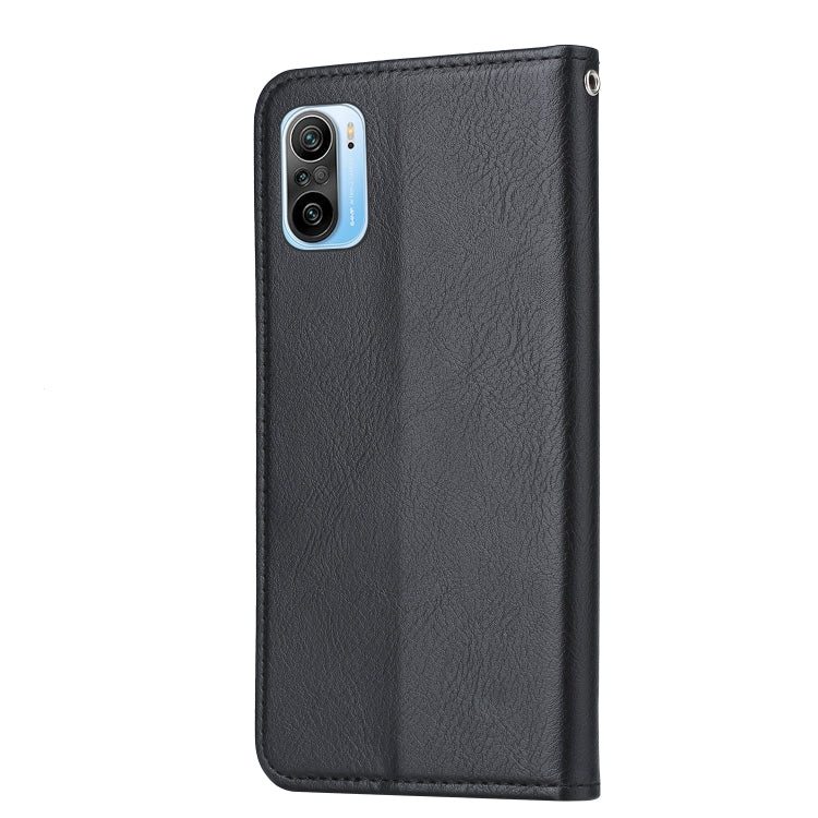 For Xiaomi Redmi K40 / K40 Pro Knead Skin Texture Horizontal Flip Leather Case with Photo Frame & Holder & Card Slots & Wallet