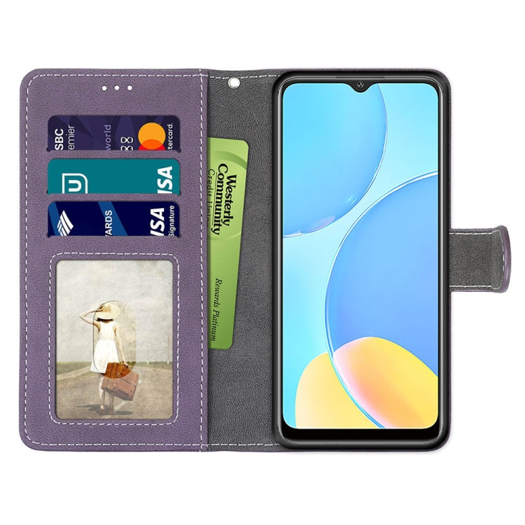 For OPPO A15 / A15s Retro Frosted Horizontal Flip PU Leather Case with Holder & Card Slots & Wallet & Photo Frame