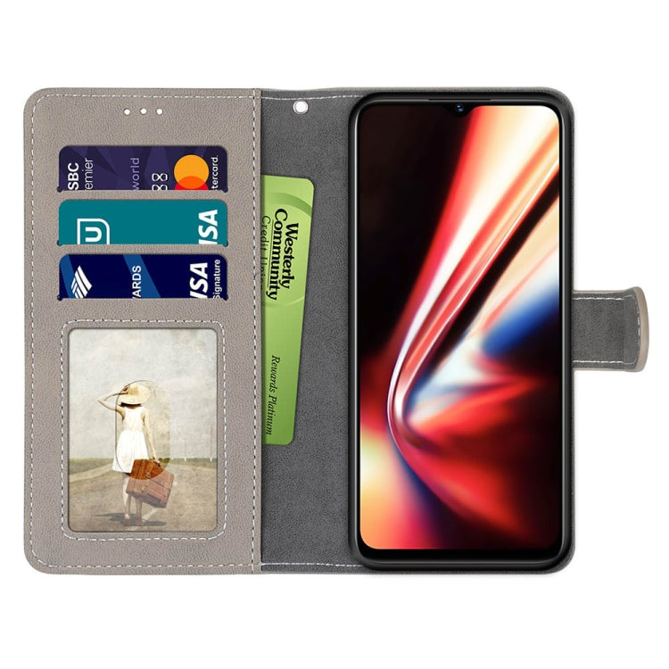 For OPPO Realme 5 / 5s / 5i / C3 / C3i / 6i / Narzo10 / 10A / 20A Retro Frosted Horizontal Flip PU Leather Case with Holder & Card Slots & Wallet & Photo Frame