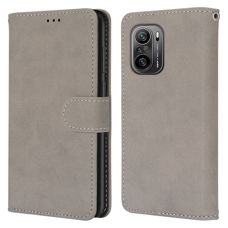 For Xiaomi Redmi K40 / K40 Pro / K40 Pro+ / Mi 11i / Poco F3 Retro Frosted Horizontal Flip PU Leather Case with Holder & Card Slots & Wallet & Photo Frame