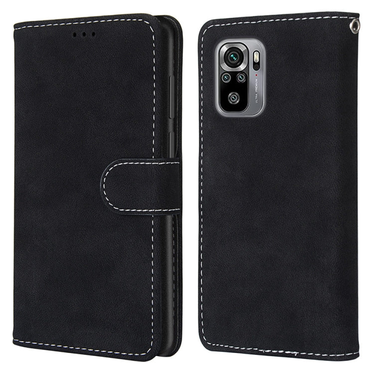 For Xiaomi Note 10 4G / Note 10s Retro Frosted Horizontal Flip PU Leather Case with Holder & Card Slots & Wallet & Photo Frame