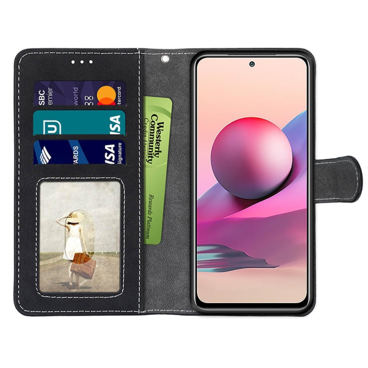 For Xiaomi Note 10 4G / Note 10s Retro Frosted Horizontal Flip PU Leather Case with Holder & Card Slots & Wallet & Photo Frame