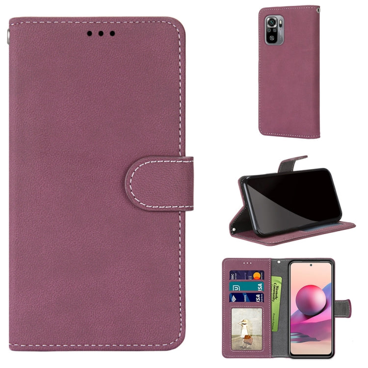 For Xiaomi Note 10 4G / Note 10s Retro Frosted Horizontal Flip PU Leather Case with Holder & Card Slots & Wallet & Photo Frame